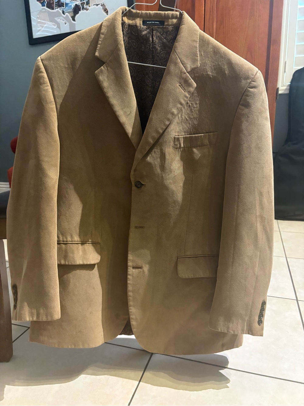 Ralph Lauren Tan Sport Coat Blazer